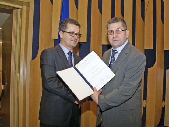 Martin Raguž took over the rights and duties of a delegate of the House of Peoples of the Parliamentary Assembly of Bosnia and Herzegovina in place of Josip Merdžo